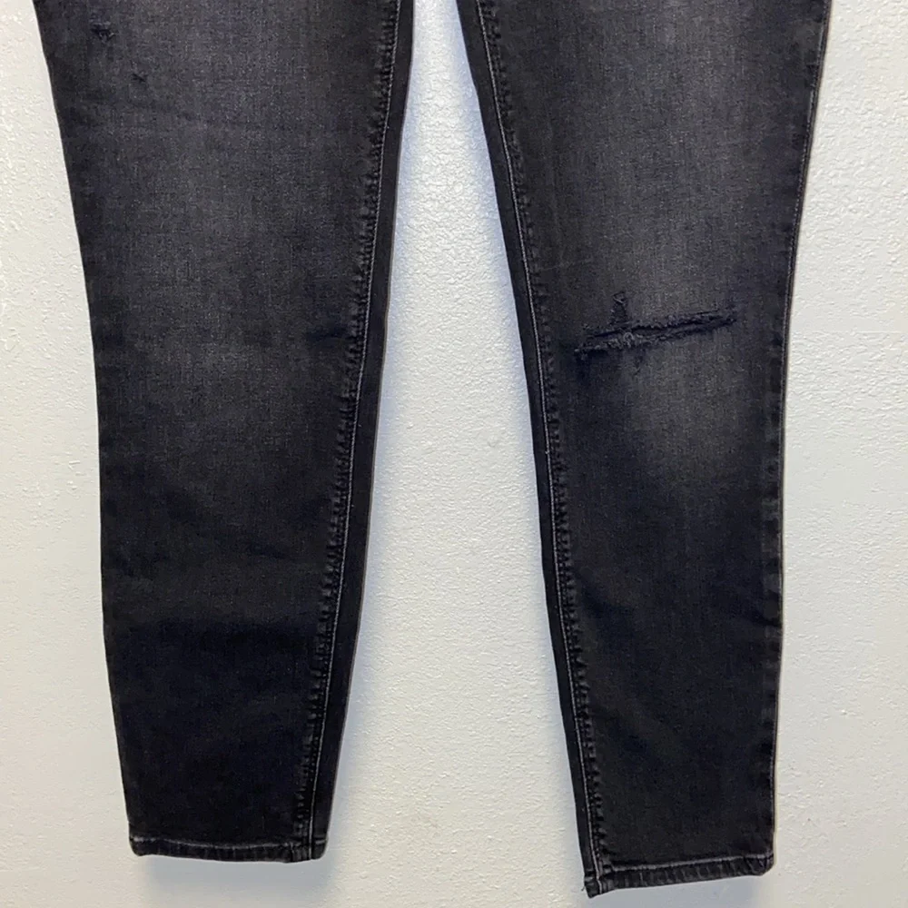 Hudson NWT Black Natalie Mid-rise Super Skinny Ankle Jeans 3113